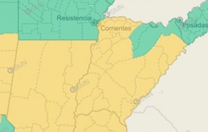 Corrientes está bajo Alerta Amarilla por calor intenso