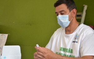 La compaña de vacunación durante la semana en la ciudad de Corrientes