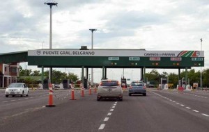Desde el viernes, los peajes de Corrientes suben 200%