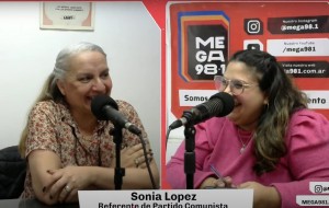 Sonia Lopez: “ahora más que nunca es necesario un cambio por izquierda”