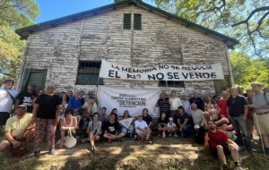 Abrazo al RI9 contra la venta del predio