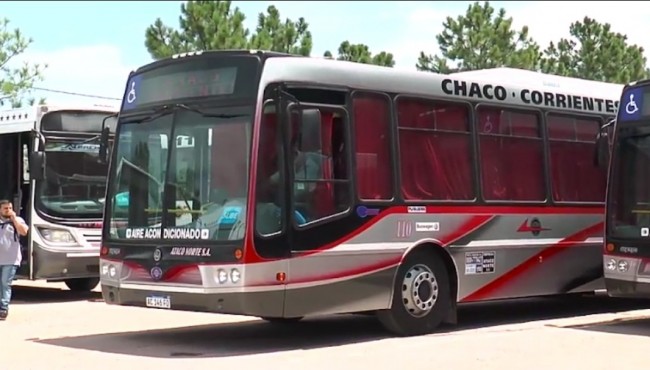 Transporte Chaco-Corrientes funciona con servicio reducido