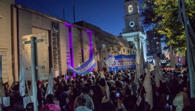 Cuarta Marcha Federal Universitaria: la UNNE y una disputa que excede el presupuesto universitario
